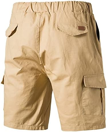 OZMMYAN muške kratke hlače Ljeto Chino kratke pantalone Stretch Jogger Cargo Shorts Povratni elastični struk Slim Fit Bermuda Hlače