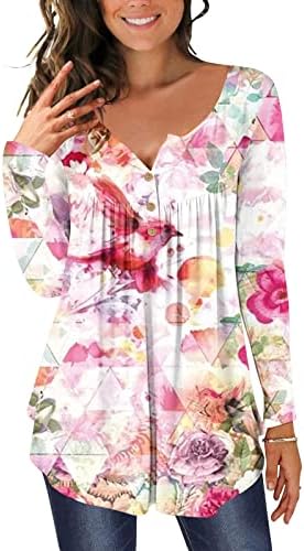 Ženska tunika Ležerne prilike plus rujan pluta na puloverske duksere Ležerne prilike proljetne majice