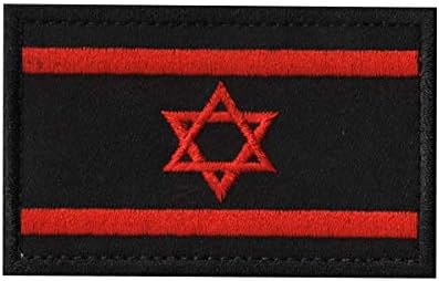 Izraelska zastava Taktička vojna ručka zastava vezena 2x3 Moralna židovska zvezda Davida šivaju na izraelskim