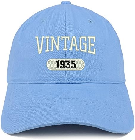 Trendi odjeća za odjeću Vintage 1935 izvezena 88. rođendana opuštena pamučna kapa
