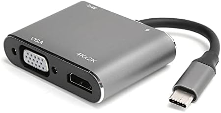 Tip-C do HD multimedijskog sučelja VGA USB3.0 USB-C priključna stanica 4in 1 USB-C pretvarač 4K