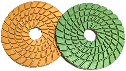 7 komada/Lot 3inch mokra fleksibilna podloga za poliranje 80mm dijamantski jastučići za poliranje Spiralni mermerni granitni Brusni diskovi xmeifei PARTS