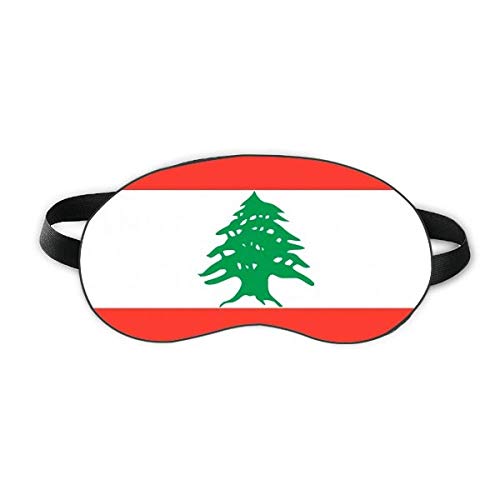 Libanon Nacionalna zastava Azija Zemlja Sleep Shield Shield Soft Night Poklopac za sjenilo