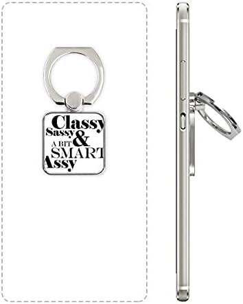 Klasična sassy & Mat Smart Assy Quote Square Square za držač za držač za držač zvona za mobitel Univerzalni poklon podrške
