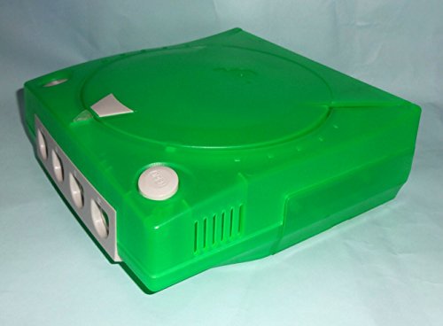 Zamjena prozirna futrola zelene školjke za Sega Dreamcast Console