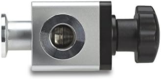 Goldleaf znanstveni VAC016VV KF-16 ručni upravljani ventil sa visokim vakuumom - 90 ° pravi ugaonog vakuumskog adaptera