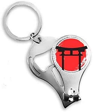 Shinto Shrine Japan Torii za nokte NIPPER prstena za ključeve za ključeva