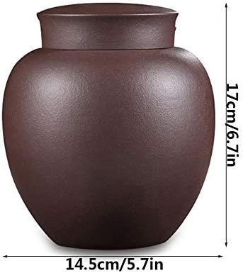 Rahyma Weiping - kineska ljubičasta glina / Zisha keramička kremacija urne za ljudski pepeo ili