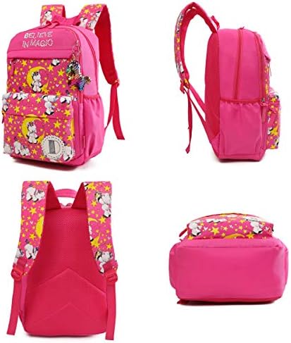 Debbieicy slatki jednorog lagani ruksak za princeze Dječija Školska torba sa torbom za olovke za predškolsku,