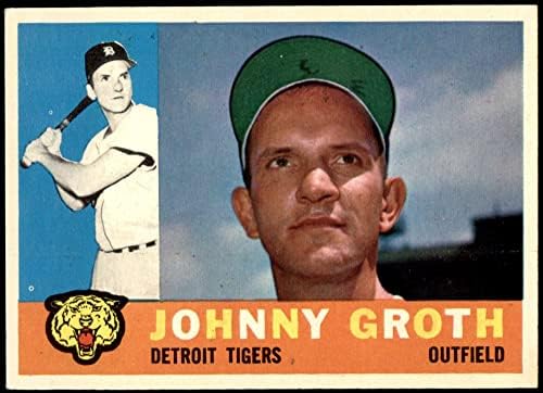 1960. topps 171 Johnny Groth Detroit Tigers Nm + Tigers