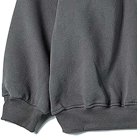 Muška osnovna puna kopija s punim rukom na ramenu, premium Crewneck dugi rukav u trendovskoj bluzu pulover