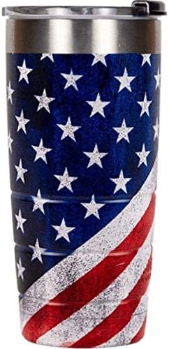 Bison hladnjaci 22 oz Bison Tumbler-američka zastava-ograničeno izdanje - nepropusni poklopac duže održava