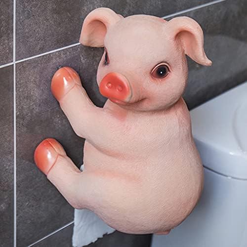 Držač za toaletni nosač svinjski toaletni papir Smiješni toaletni papir Raspršivač novost Kupatilo