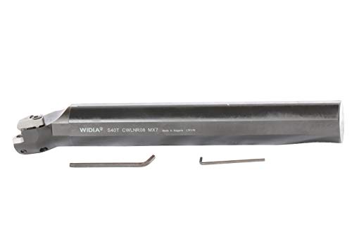 Widia S40TCWLNR08MX7 S-CWLN-MX Borni bar za stezanje za negativne umetke, ugao 95 °, čelik, promjer osovine 40 mm, desno, dužina 300 mm
