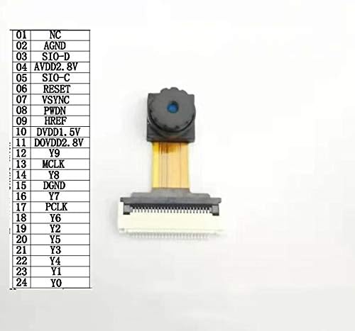 Taidacent OV7725 FPC 21mm modul širokokutni objektiv bez izobličenja 300.000 piksela prepoznavanje lica IP kamera SMT32 razvojna ploča serija malu široku kutnu kameru
