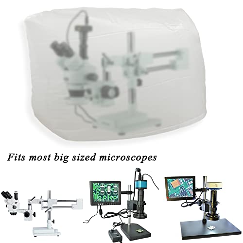 Poklopac za mikroskop kompatibilan sa 3,5x-180x, 3,5x-90x, SW-3T24Z - laboratorijski instrumenti za instrumente LENSMeter, PVC, ekstra veliki, 36,6 x28.3 x22.8