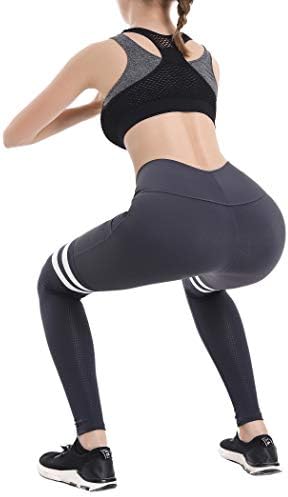Misakia ženski visoki struk bešavne tajice guzica za podizanje trbuške kontrole yoga hlače rastezanje vježbanja