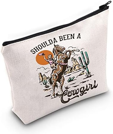 Tobgb Western pokloni bi trebali biti kravlje patentne torbice za zapadne rodeo poklone Cowgirl