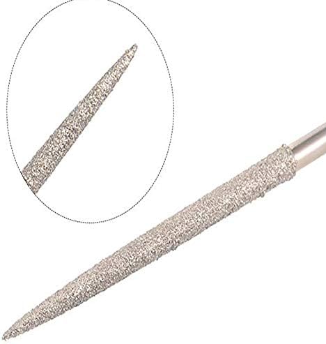 Guangming - 10 komada okrugla Diamond Grits file, ručni alat za rezanje datoteka za igla za metalni keramički stakleni dragulj Kamen očvrsnute čelik