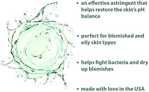 RAYA Camphor adstringent 6 oz / efikasan tonik za lice za masnu i Izbijajuću kožu / pomaže u isušivanju fleka