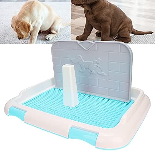 Pladanj za pse, toalet za štene prenosiva unutrašnja uklonjiva mačka sa simuliranim zidom za male pse za muške pse