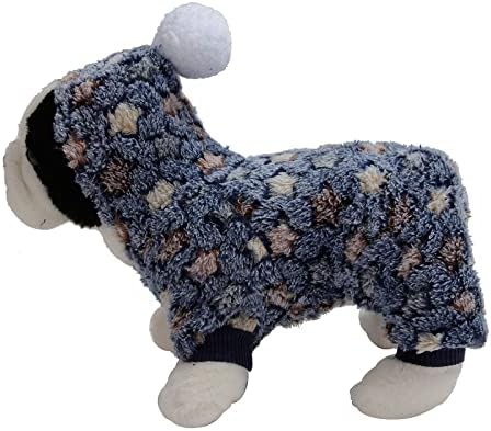 Mala odjeća za pse ženka Chihuahua i kućnog ljubimca jeseni zimski sa kapuljač s kapuljačom