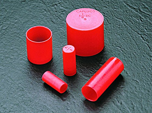 Kapice Q835Q2 Plastična Navlaka za krajeve cijevi. SC-835, PE-LD, Cap ID .813 dužina .69, crveno