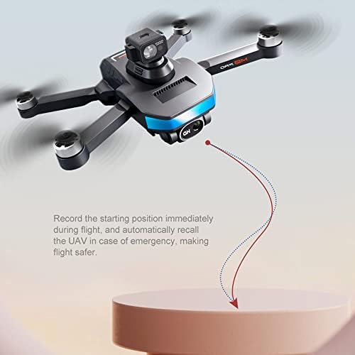 ZOTTEL Kids Drone sa 1080p HD FPV kamerom, sklopiva igračka za daljinsko upravljanje poklon za dječake i djevojčice, sa držanjem visine, bezglavim režimom, podešavanjem brzine pokretanja jednim ključem, 3D Flip