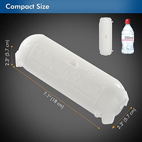2 paket resta Compact Compact Canted Calple Cover, IP44 vodootporna kutija i sigurnosna kućišta