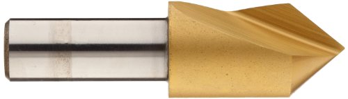 Magafor S4821 5-komadni kobaltni čelični jednokratni kolovoz, limenki premaz, jednokrevetna flauta, 90 stepeni, okrugli nosač