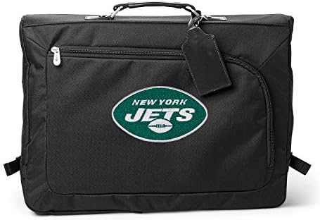 Denco NFL New York Jets torba za nošenje odjeće, 18 inča, Crna, 18 inča