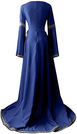 Gotička haljina za žene sa kapuljačom Vintage Maxi haljina Srednjovjekovna sudska haljina Halloween Cosplay cosplay