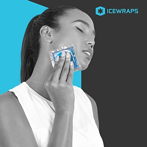 Icewraps 4 x10 višekratna perinealna pakovanja leda za Postporođajni oporavak i 3x3 mala gel pakovanja leda za povrede | topli hladni gel jastučići za prvu pomoć, hemoroide ili Postporođajni komplet | Mini sitni paketi leda