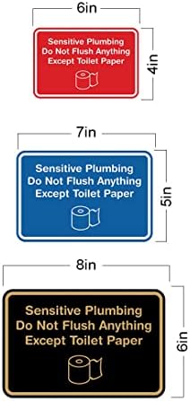Klasični uokvireni osetljivi vodovod ne ispire ništa osim toaletnog papirnog znaka - mali