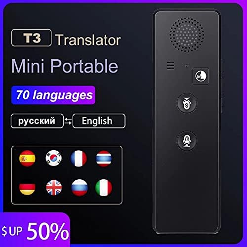 Debeli prijenosni Mini Smart Translator 70 jezika dvosmjerna aplikacija za trenutni glas u stvarnom vremenu Multi-Language