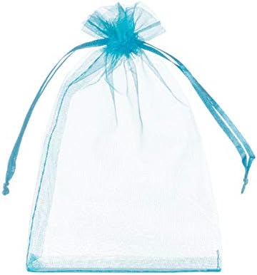 Volanic 100pcs 4x6 inčni Sheer Organza torbe sa vezicom za Candy nakit Party vjenčanje Favor poklon