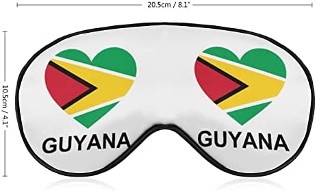 Love Guyana maska ​​za oči za spavanje zatamnjenje noćne očiju sa podesivim kaišem za muškarce koje