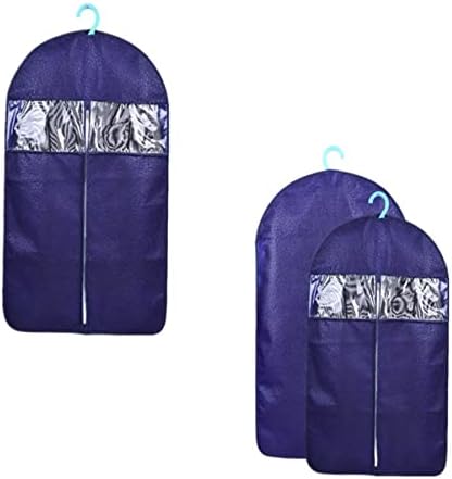Cabilock Garment Bags Garment Bag Garment Size Odjeća Cover Cover Protector case Embossing Bag tamnoplava