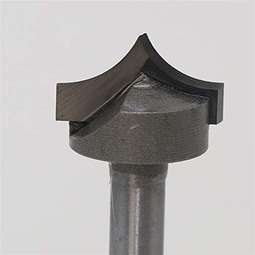 Qinlu-CNC usmjerivač bita 1pcs Carbide Graving alat za obradu drveta, 1/4 1/2 rezač drva sa dvostrukim rukavima, snagom i dugotrajnu upotrebu