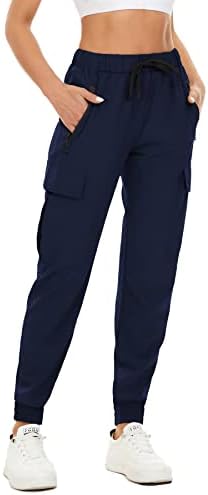 Neyouqe ženske planinarenje Brze suho sportske hlače sa čvrstim bojama, ležerne dukseve fitness sa džepovima