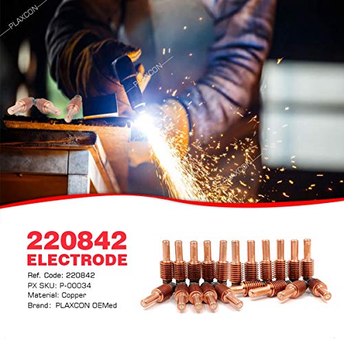 20pcs 220842 Elektroda i 20pcs 220930 Tip Finina sa mlaznica za PowerMax 65/85/105 plazma rezač ručne / strojne
