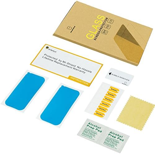 Mr. štit [3-pakovanje] dizajniran za OnePlus [kaljeno staklo] zaštitnik ekrana [Japansko staklo