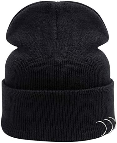 Kap pleteni pleteni šešir - muškarci šešire zime za žene bejzbol kape crni pleteni beanie
