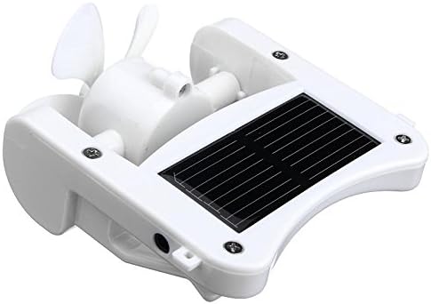 NC Yutool Mini solarni ventilator, USB ventilator Mini prijenosni solarni kopč za solarni panel napaja za hlađenje putujući kampiranje