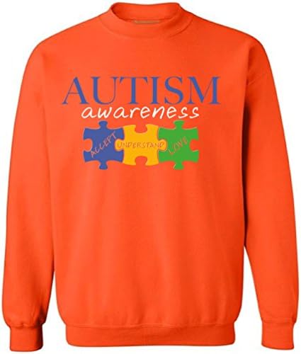 Neugodni stilovi Stils Autism Sweatshirt Acful Shabe Love Autism Pokloni