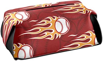 Bejzbol softball crveno tkivo poklopca pravokutna kožna tkiva tkiva držač za tkivo s ručkom dozuariranjem
