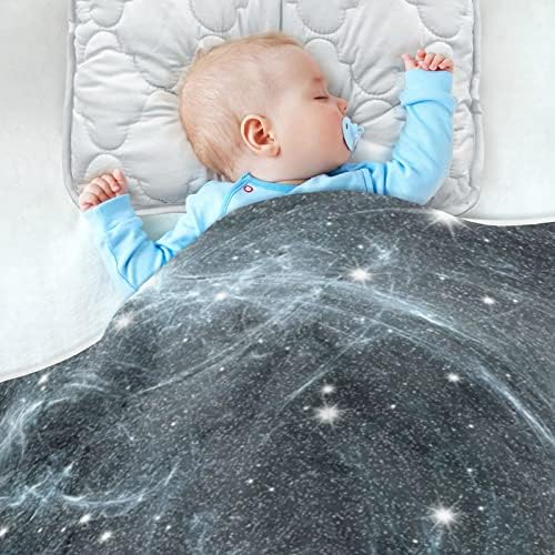 Cataku Space Baby Debeket za dječake Djevojke Pamučni deblji krevet za krevet bacanje meko toplo prijem za bebe za dječje kolica 30 x 40