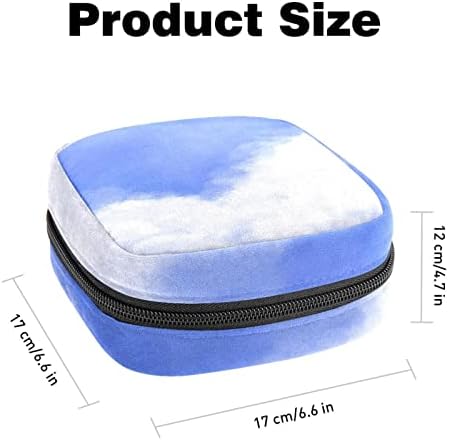 Plava Nebesko Bijela Cloud torba za čuvanje higijenskih uložaka Prijenosna torba za Periodni komplet