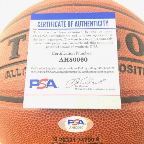 Andrew Bogut potpisao spalding košarke PSA / DNA ratnici autogramirani - autogramirane košarke