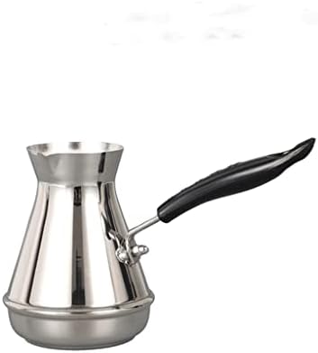 Zhuhw lonac za kafu od nehrđajućeg čelika dugačka ručka kava lonac mliječni maslac topljenje vrča